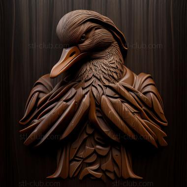 3D model Mad Duck (STL)